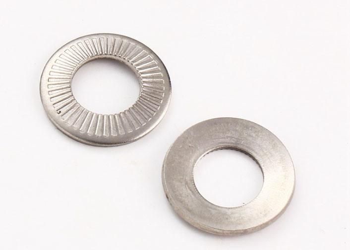 Carbon Steel Serrated Tooth Knurling Conical Spring Washers