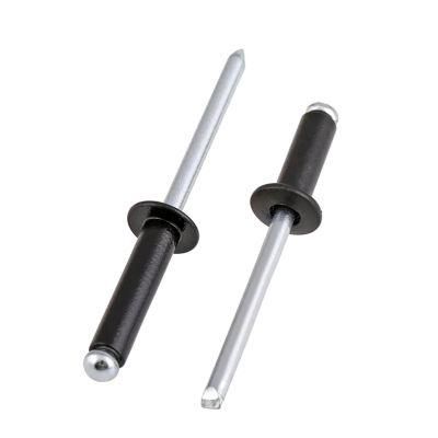 Steel Black Dome Head Pop Blind Rivets
