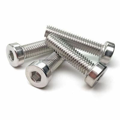 M3-M24 Carbon Steel Hex Socket Low Head Cap Screw, DIN7984