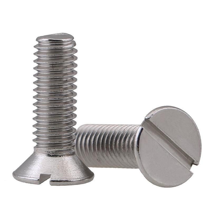 Stainless Steel Slotted Countersunk Head Screws