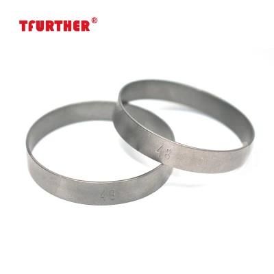 Multi Crimp Spirally Welded Stainless Steel 5mm 50mm Clamp Rings