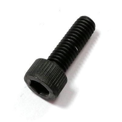 Titanium Anodizing Black Knurled Hexagon Socket Cap Head Screws