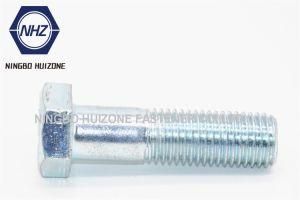 DIN931 Blue White Zinc Plated Gr 8.8 Hex Bolts