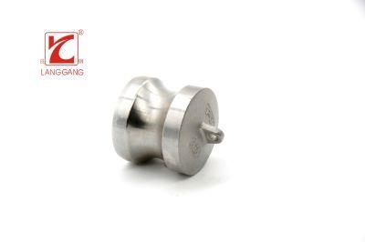 Factory Standard SS304/SS316 Stainless Steel Casted BSPT Thread Type-Dp Dust Plug Camlock Quick Coupling