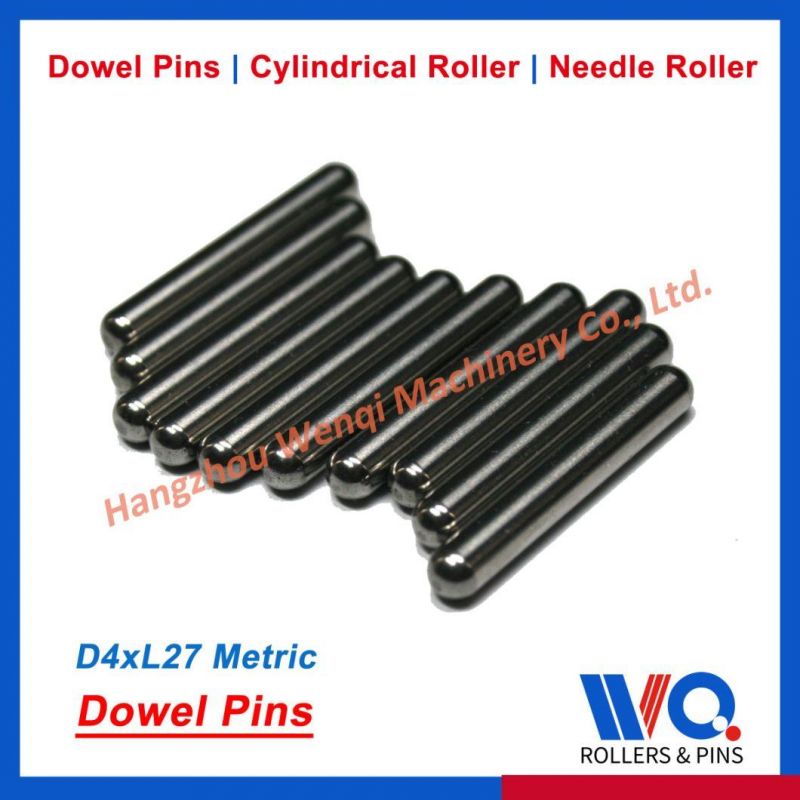 Special Dowel Pin - One Head Radius, One End Flat