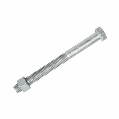 Solar Energy Fasteners Hot DIP Galvanized BS3692 Hex Bolt M16-260-220-40