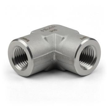 Stainless Steel Pipe Fittings NPT Bsp Male Female Branch Street Elbow Tee