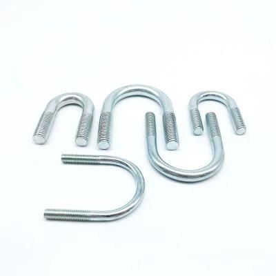 M7 M8 M9 M10 M11 M12 M13 M14 M15 M16 M17 Grade 4.8 Zinc Plated U Bolt DIN3570