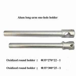Metallic Steel Aluminum Rod Holder for PUR Barberan Hotmelt Profile Wrapping Foiling Laminating Machine