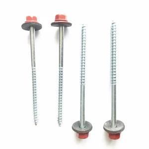 Self-Drilling Screw with EPDM Washer, Zinc Plated, Good Quality, Hex Head