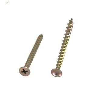 Chipboard Wood Screw Double Flat Head Self Tapping Chipboard Screw