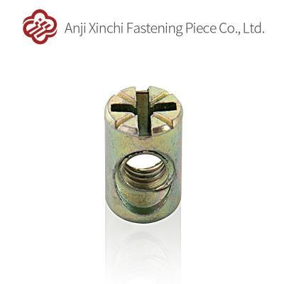 Pozi Groove Zinc Alloy Nut Furniture Hardware Fastener Connector