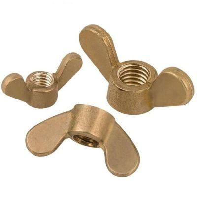 DIN 315 Decorative Copper Brass Plastic Nylon Heavy Wing Nuts Butterfly Nuts Hand Tighten Nut