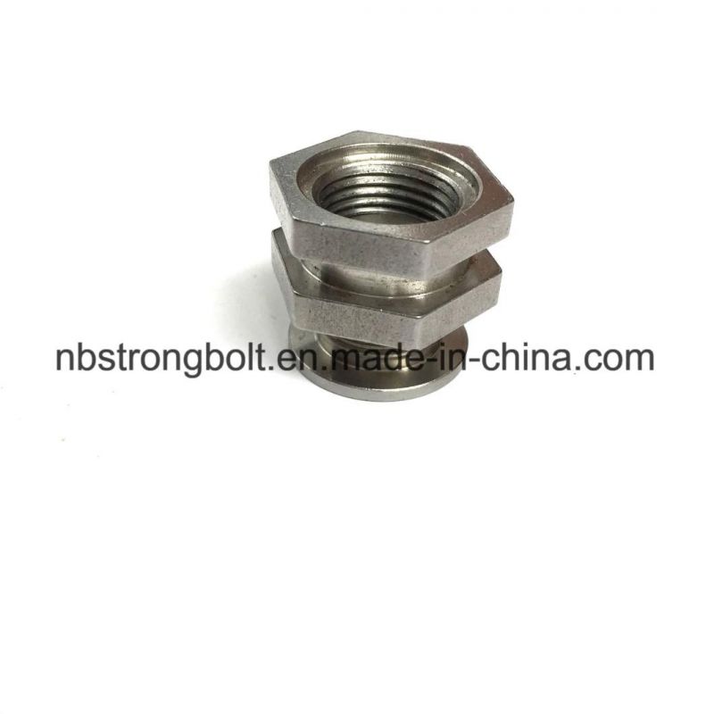 Stainless Steel Connector/Stainless Steel Custom Nut Factory/CNC Connector/Machining Connector