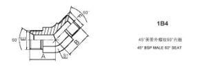 BSP Thread Fitting (1B4)