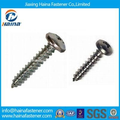 Stock DIN7981 Stainless Steel Phillips Pan Head Tapping Screw