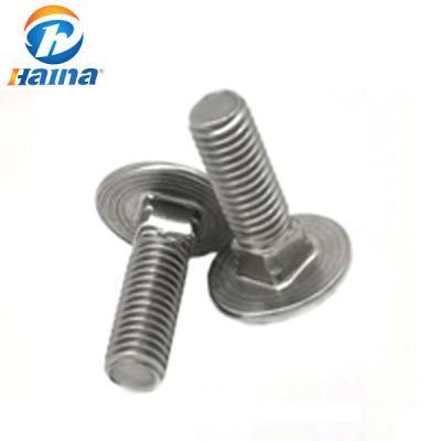 DIN603 Ss304 Ss316 Round Head Square Neck Carriage Bolt