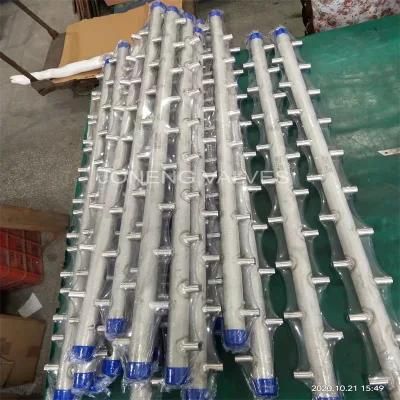 Sanitary Stainless Steel Female Threaded Pipe Section/Multi-Branch Pipe