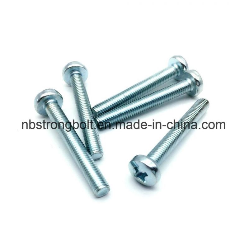 Pz Machine Screw with DIN7985 Zp