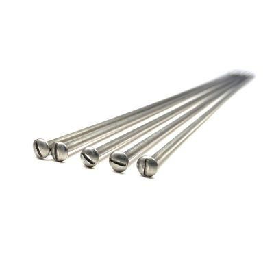 Stainless Steel Pan Round Head Slotted Machine Extra Long Screws