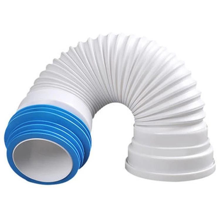 Bathroom Waste Pipe Use for Soil Pipe Drain Plumbing Durable Wc Pan Connector PP Toilet Connecting Tube