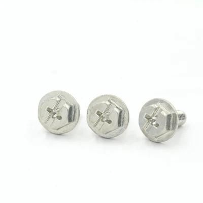 Carbon Steel Cross Outer Hexagon Waterproof Screw