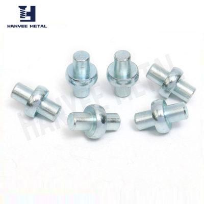 Heavy Round Base Colored Plate Solid Rivet