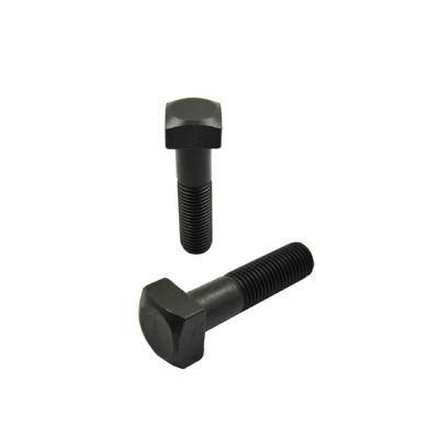 Square Bolt with Black Oxid