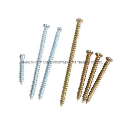 Concrete Screw, Hex Head Concrete Screw All Sizes Hotsale Chinese Factory Made Concrete Screw