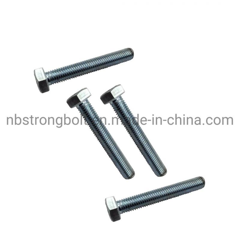 Hexagonal Bolt Screw Gr. 8.8 Zinc Plated