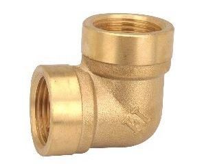 Right Angle Female Elbow Pipe Fitting Thread Brass Pipe Fitting