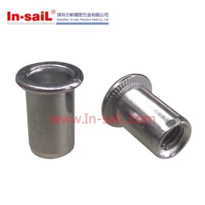 Cylindrical Steel Threaded Inserts - Reduced Countersunk Head - Short Type