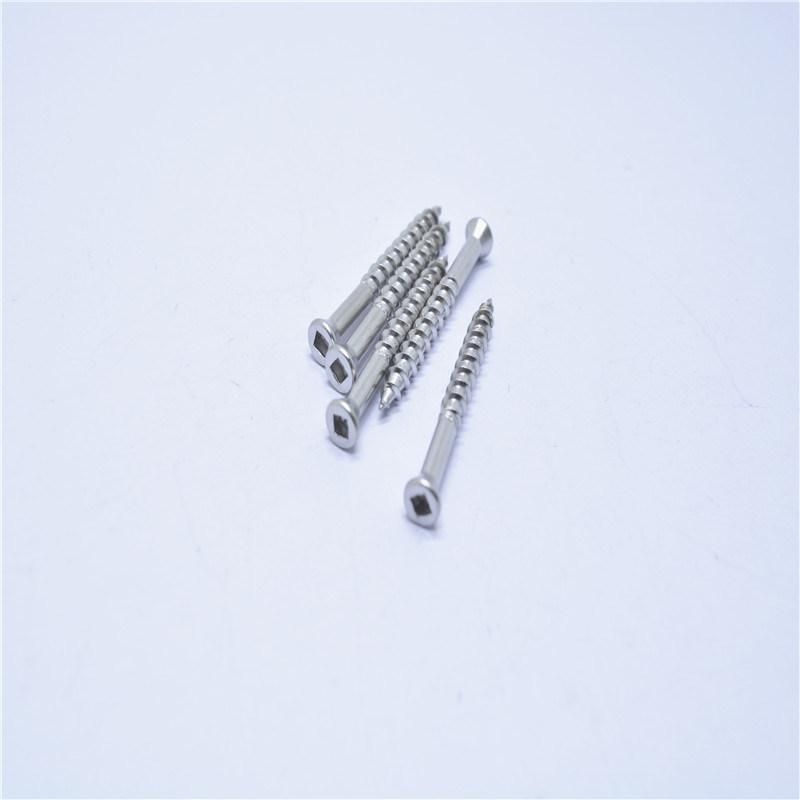 Stainless Steel Square Recessed Countersunk Head Self Tapping Screws