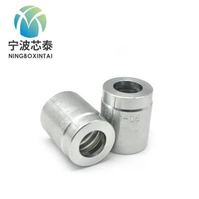 Carbon Steel Hydraulic Hose Ferrule 03310 Interlock Ferrule for DIN 20023 4sh. R12 Hose