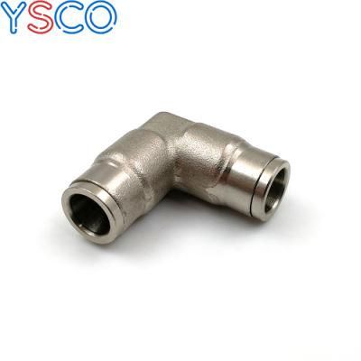 Ys 9.52mm Push Lock Elbow Connector for High Pressure Misting System