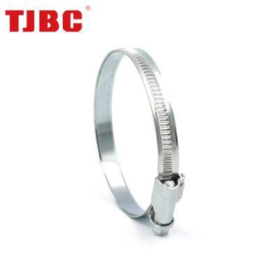 Adjustable 316ss Stainless Steel Worm Gear German Type Hose Clamp for Gas/Oil Pipe, 20-32mm