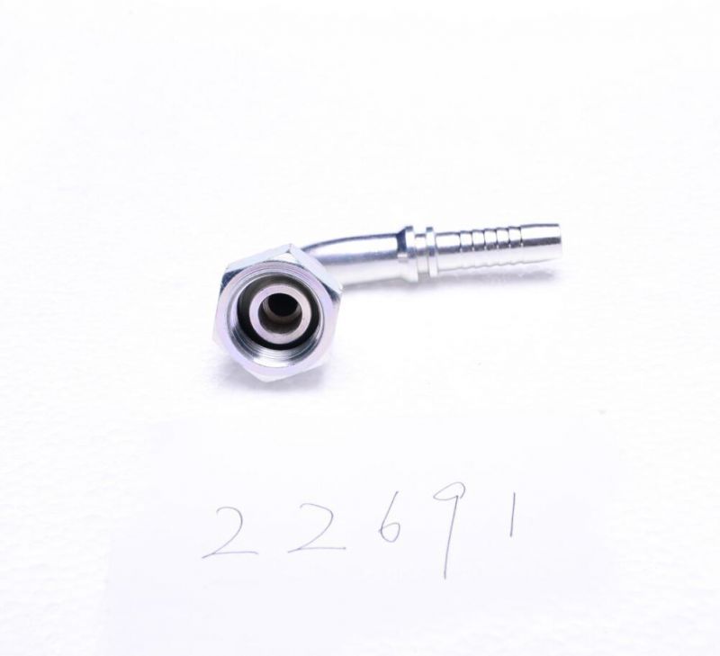 Hydraulic Pipe 90 Degree Bsp Female60 Degree Cone Hydraulic Fitting