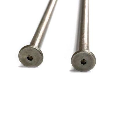Stainless Steel Ultra Low Profile Hex Socket Thin Head Extra Long Screws