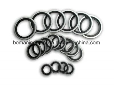 Bsp Bonded Seals 1-1/4 NBR Self-Centering Bonded Seals Rubber Seals