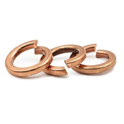 DIN127 Brass Spring Washer Bronze Copper Brass Split Spring Lock Washer M2.5 M3 M4 M5 M6 M8 M10 M12