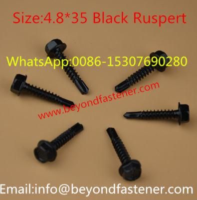 Roofing Screw Fastener Black Dacromet