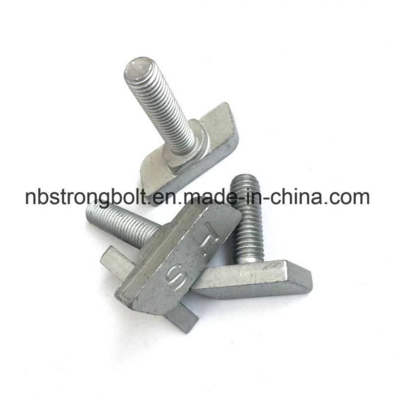 CNC Customization Square Bolt, Zinc Plated/Custmized Square Bolt Factory