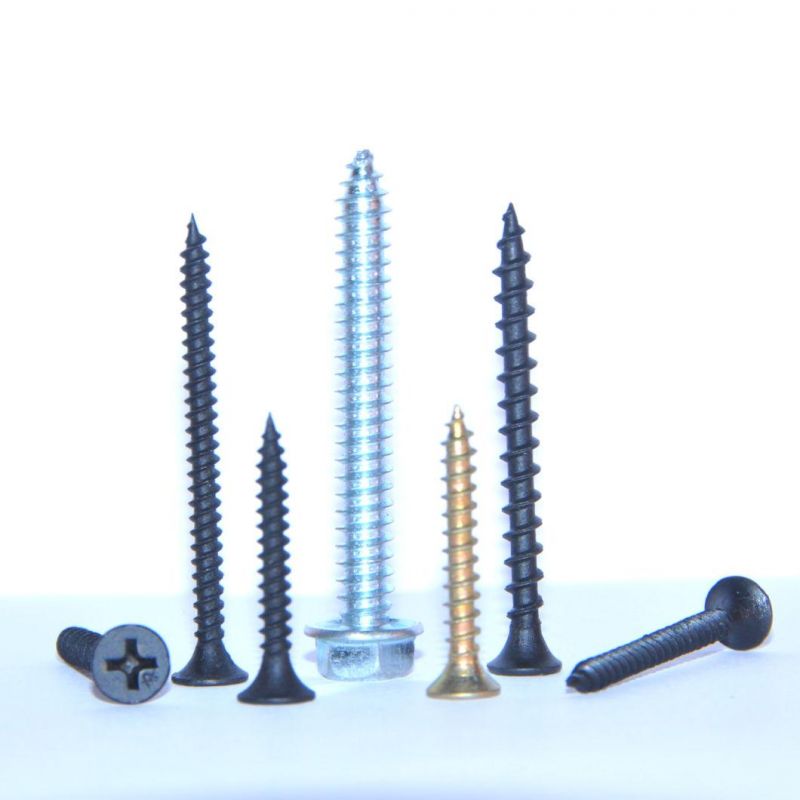 Congo Angola Zambia Market/Factory Direct Sales Drywall Screw Black Phosphated Drywall Screw