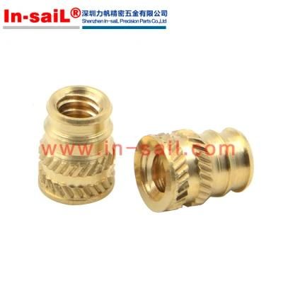 Iub/Iuc Brass Molded in Threaded Insert for Plastic