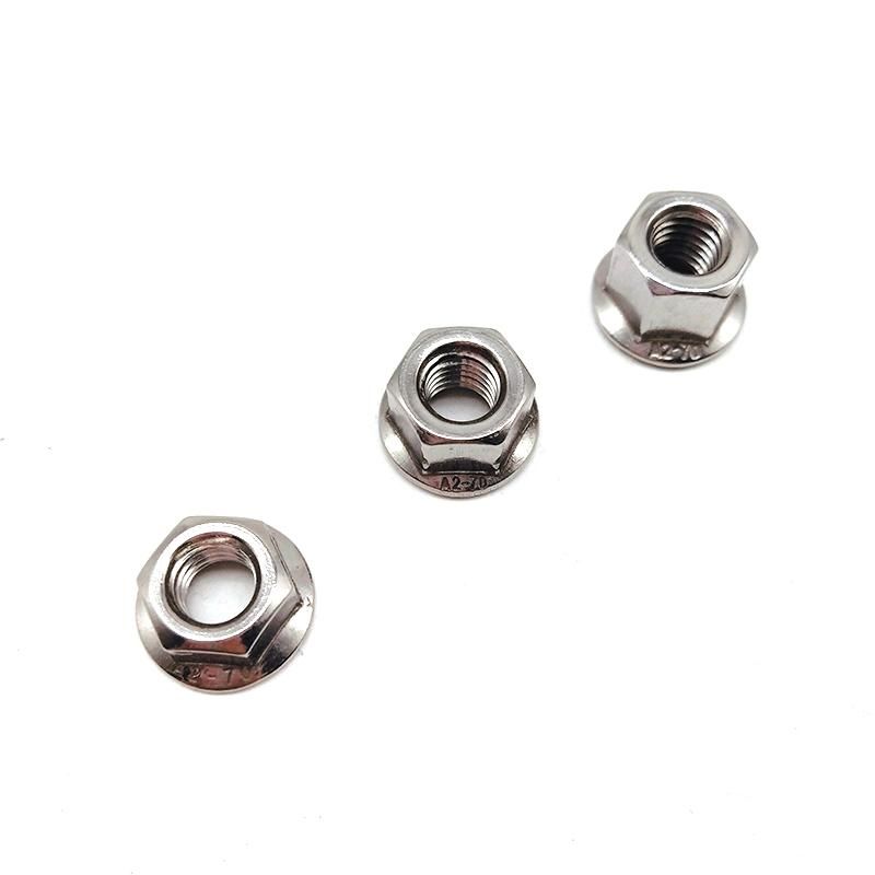Hex Head Flange Nuts Prevent Rotation M20