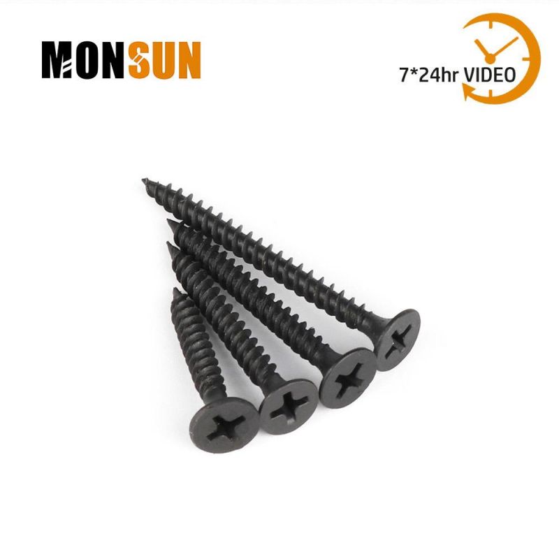Carbon Steel 1022 Hardened Black/Grey Phosphate/Zinc Plated/Nick Plated Drywall Screw