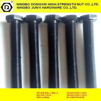 DIN933 Full Thread Black 12.9 Hex Bolts