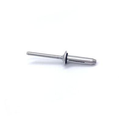 High Quality Rivet Fastener Steel Body Mandrel Open End Blind Pop Rivets Contact Rivet Hollow Rivet Semi Tubular Rivets Aluminum Rivets