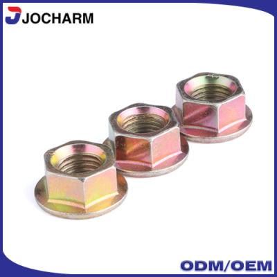 Fasteners DIN6926 Carbon Steel Nylon Insert Lock Flange Nut