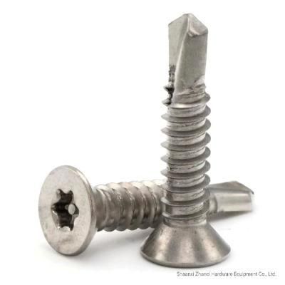 Six-Lobe Torx Pin Pillar Drive Double Round Head Machine Screw
